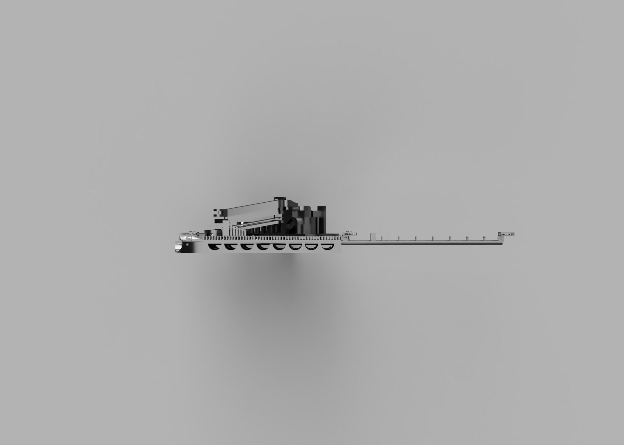 City 3d  Low-poly 3D model_4