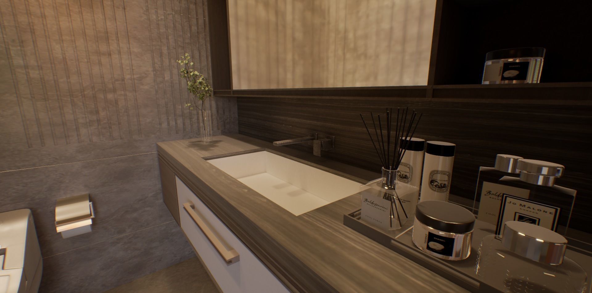 VR Apartment virtual showroom Unreal engine Low-poly 3D model_23