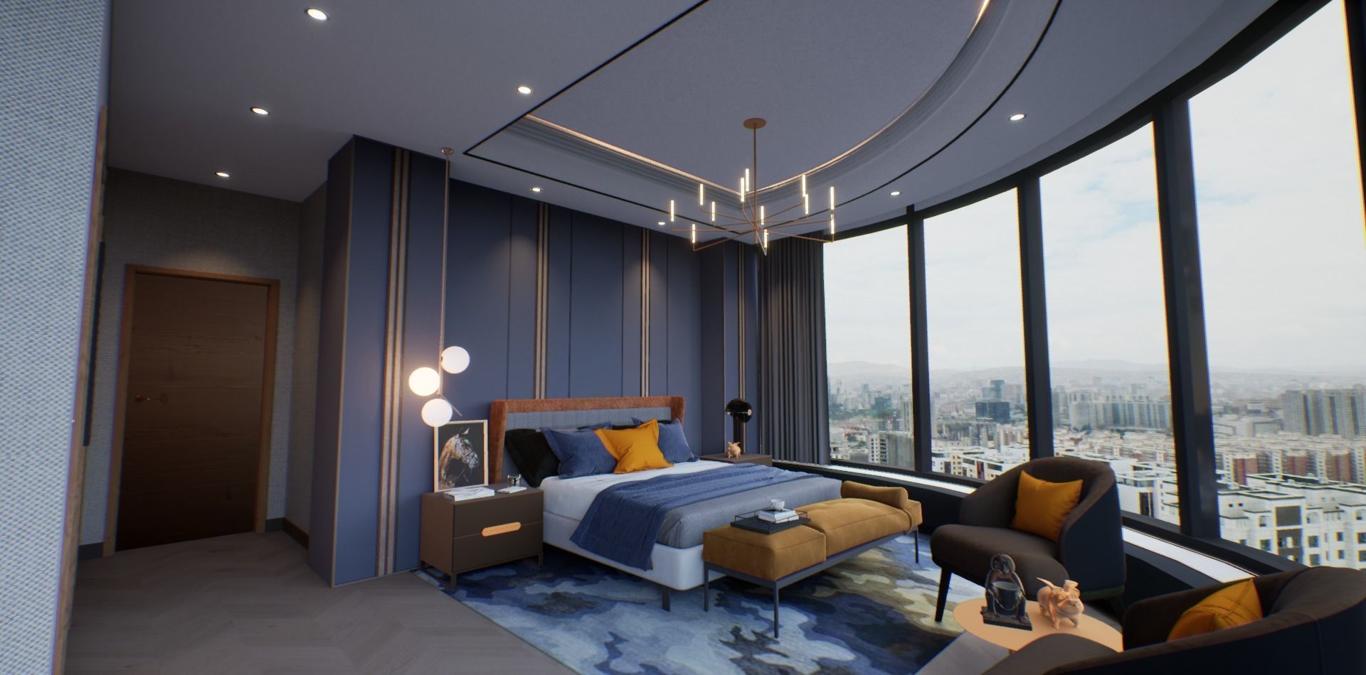 VR Apartment virtual showroom Unreal engine Low-poly 3D model_19