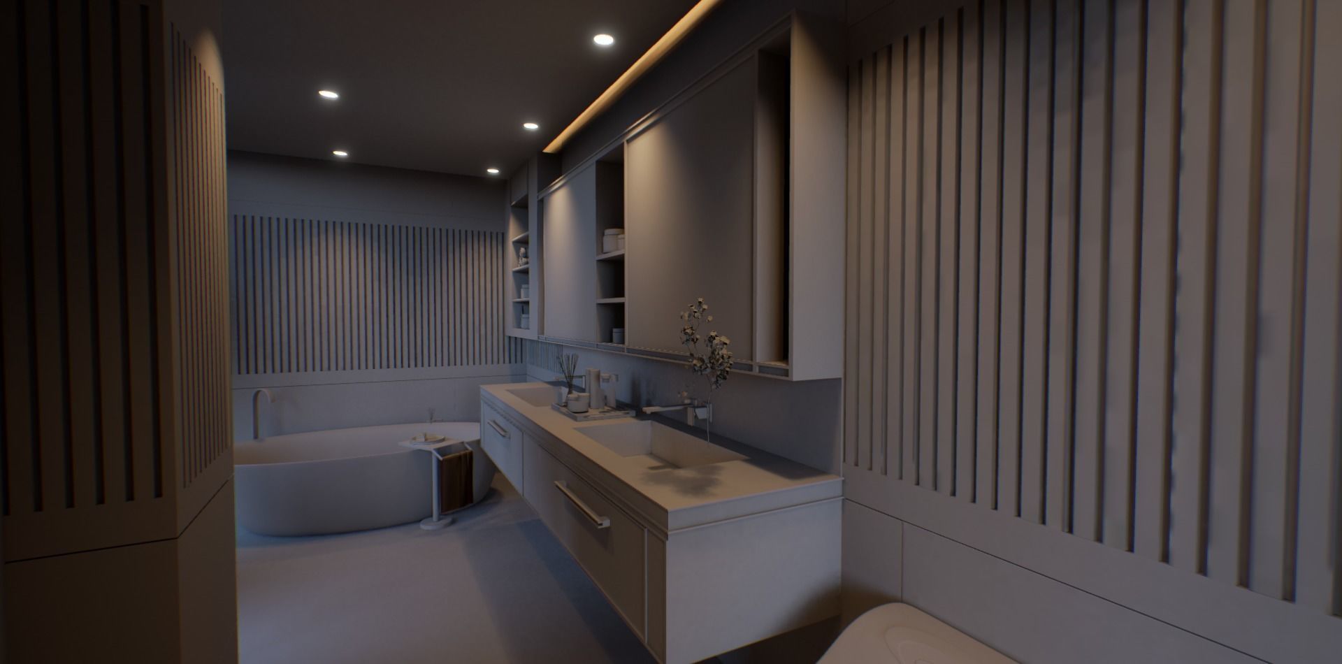 VR Apartment virtual showroom Unreal engine Low-poly 3D model_28