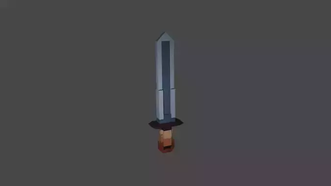 Low Poly Sword C
