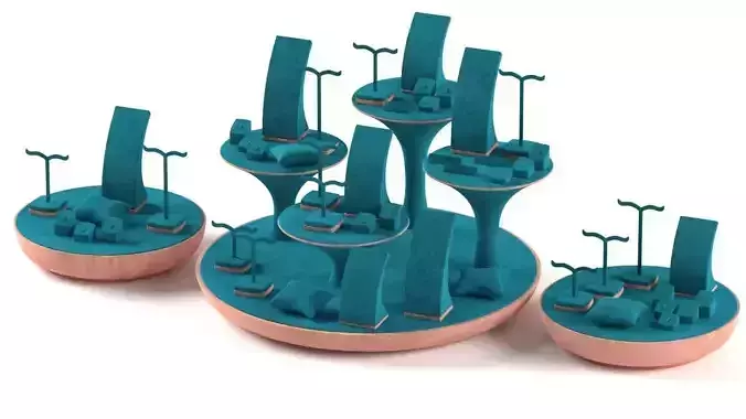 Jewelry Display Sunbird 02