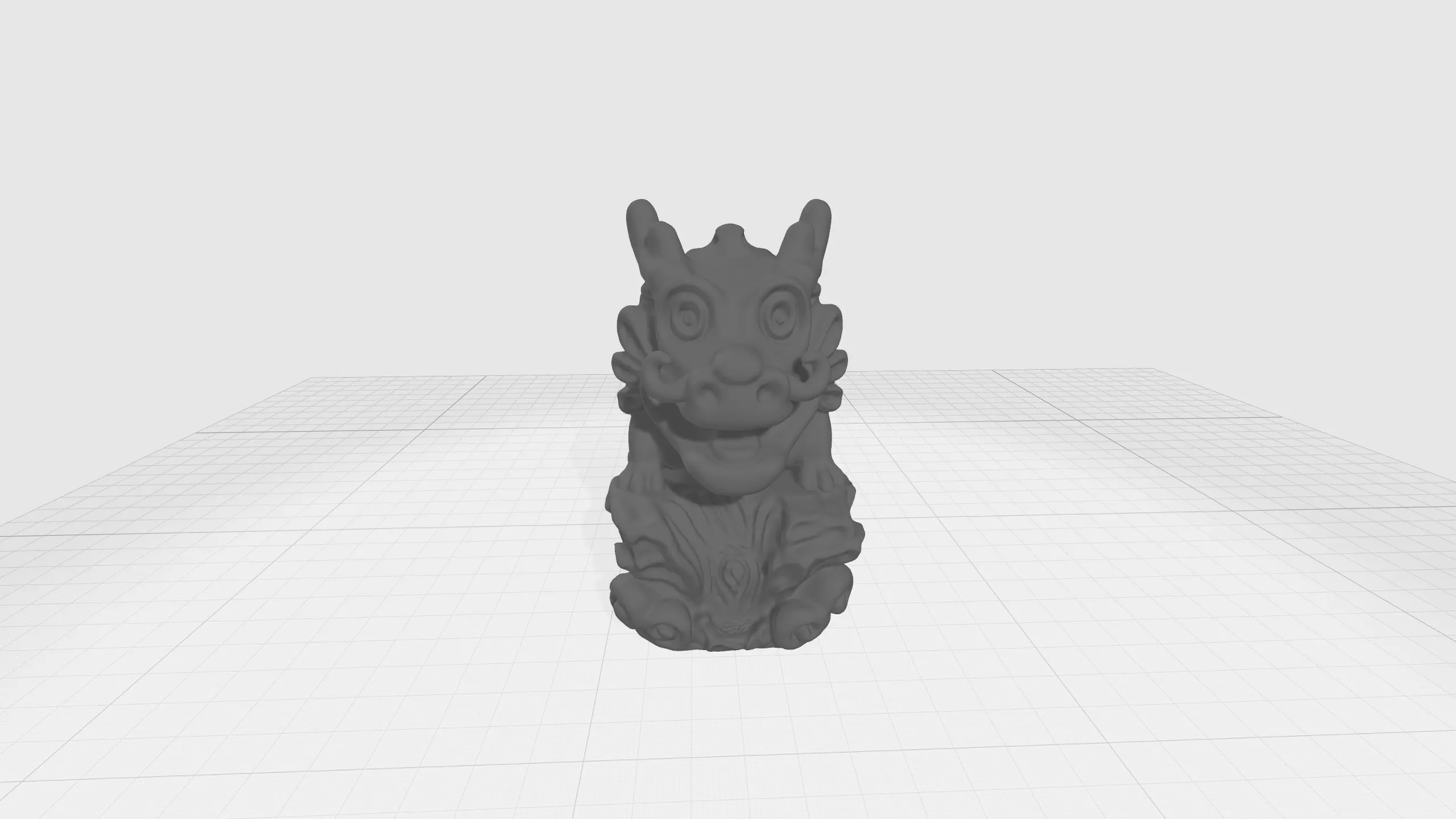 Chinese Zodiac - THE Dragon - 12 Animal Designations 3D Model 3D print model_0