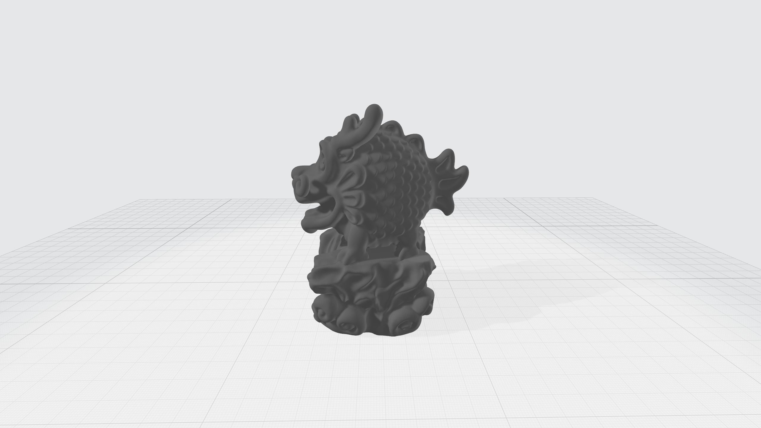 Chinese Zodiac - THE Dragon - 12 Animal Designations 3D Model 3D print model_1