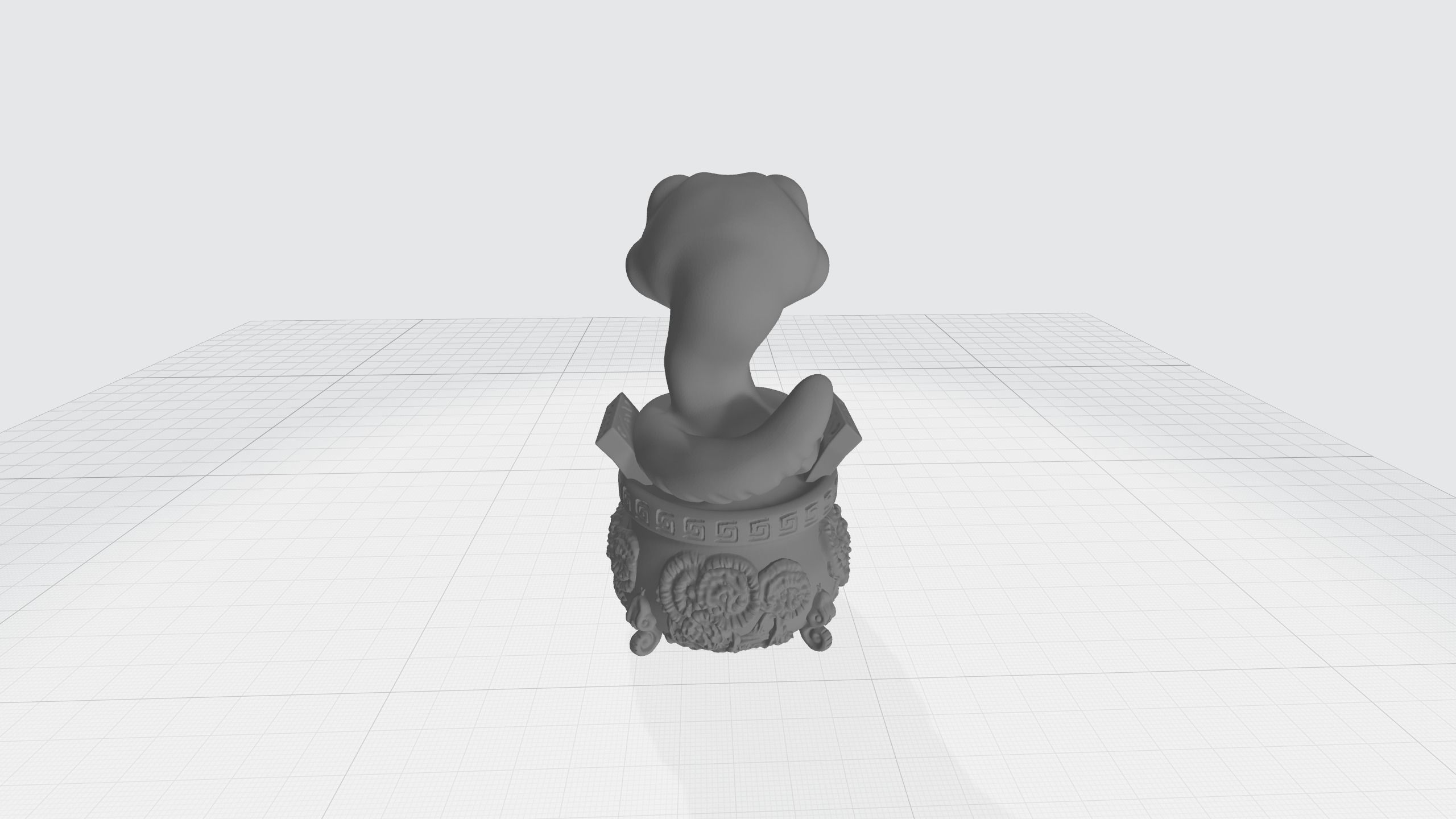 Chinese Zodiac - THE Snake - 12 Animal Designations 3D Model 3D print model_2