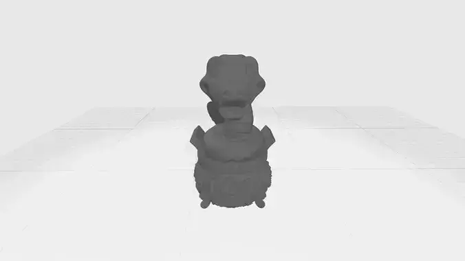 Chinese Zodiac - THE Snake - 12 Animal Designations 3D Model