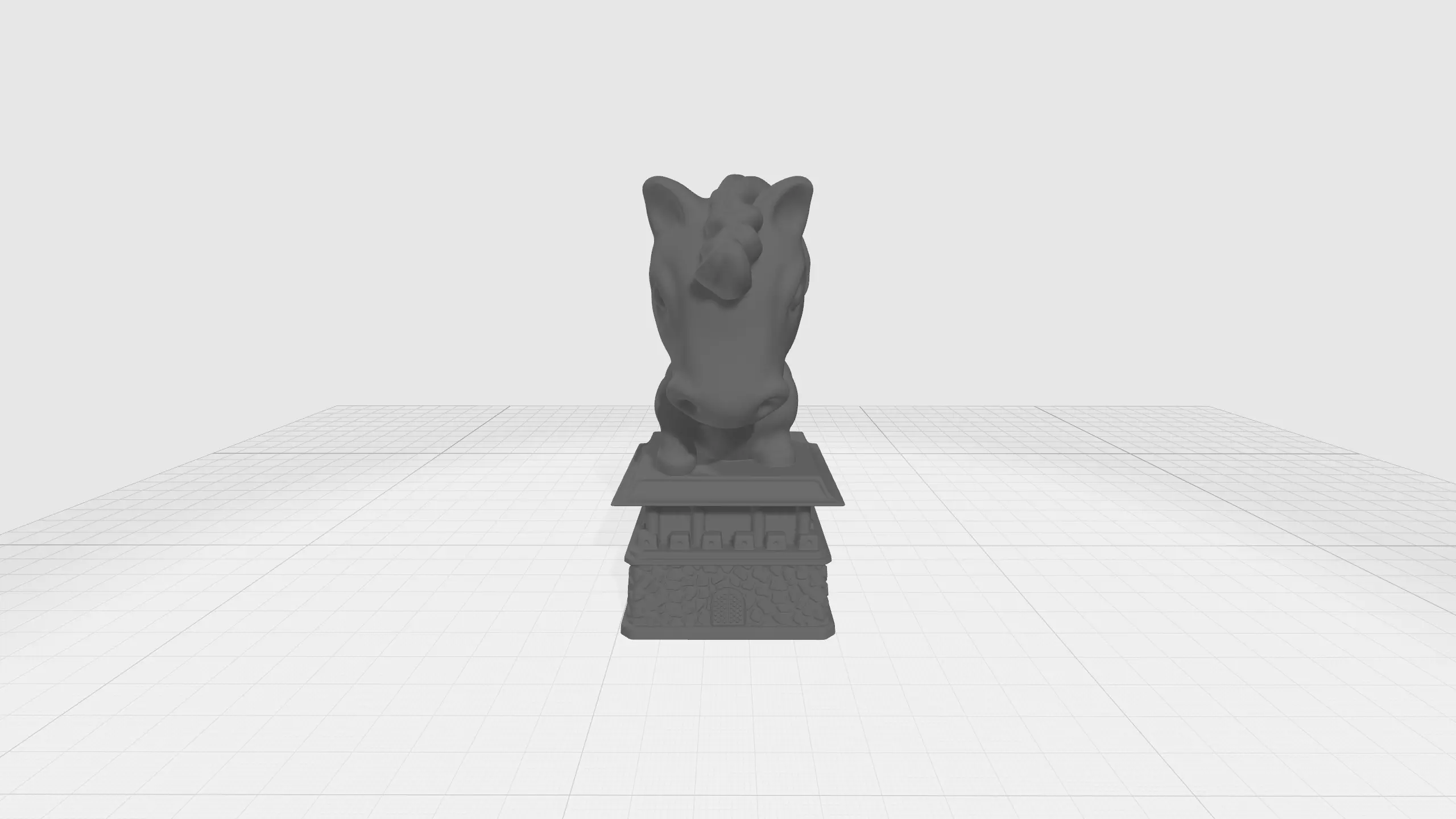 Chinese Zodiac - THE HORSE - 12 Animal Designations 3D Model 3D print model_0