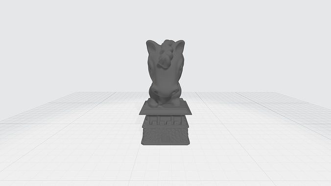 Chinese Zodiac - THE HORSE - 12 Animal Designations 3D Model 3D print model