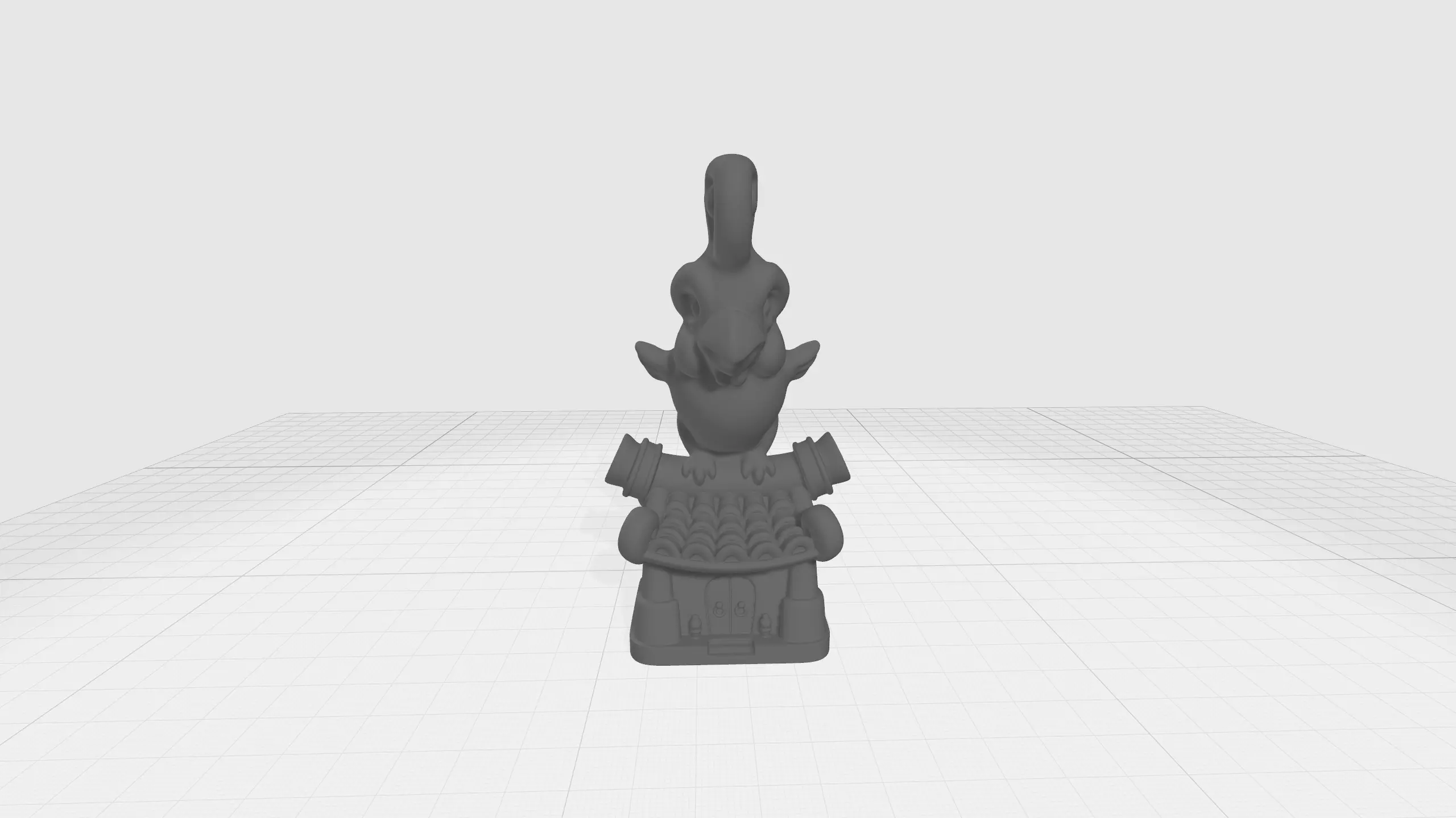 Chinese Zodiac - THE ROOSTER - 12 Animal Designations 3D Model 3D print model_0