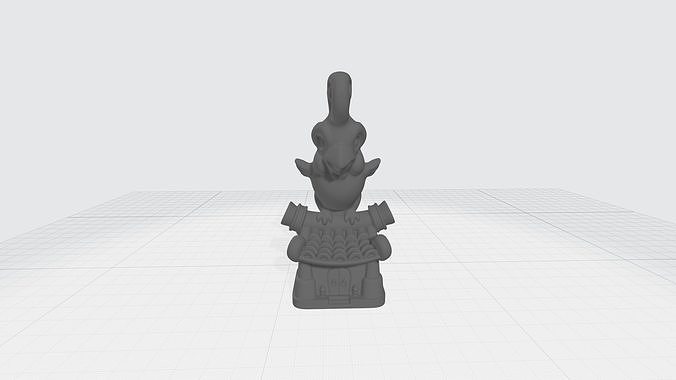 Chinese Zodiac - THE ROOSTER - 12 Animal Designations 3D Model 3D print model