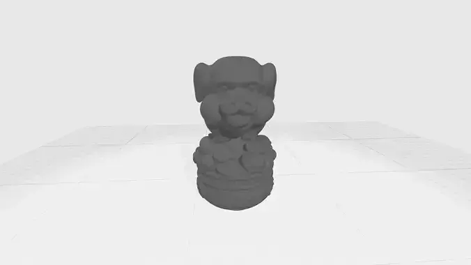 Chinese Zodiac - THE Pig - 12 Animal Designations 3D Model