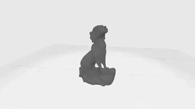 Chinese Zodiac - THE Dog - 12 Animal Designations 3D Model 3D print model
