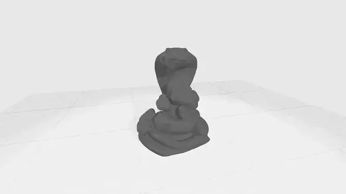 Chinese Zodiac - THE Snake - 12 Animal Designations 3D Model 3D print model