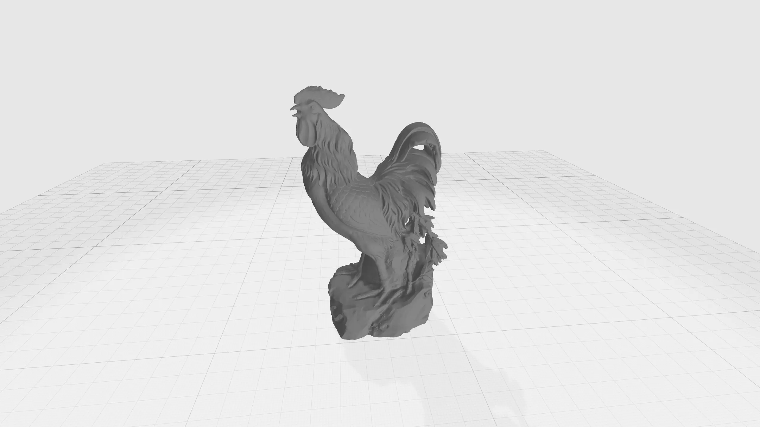 Chinese Zodiac - THE Rooster - 12 Animal Designations 3D Model 3D print model_0