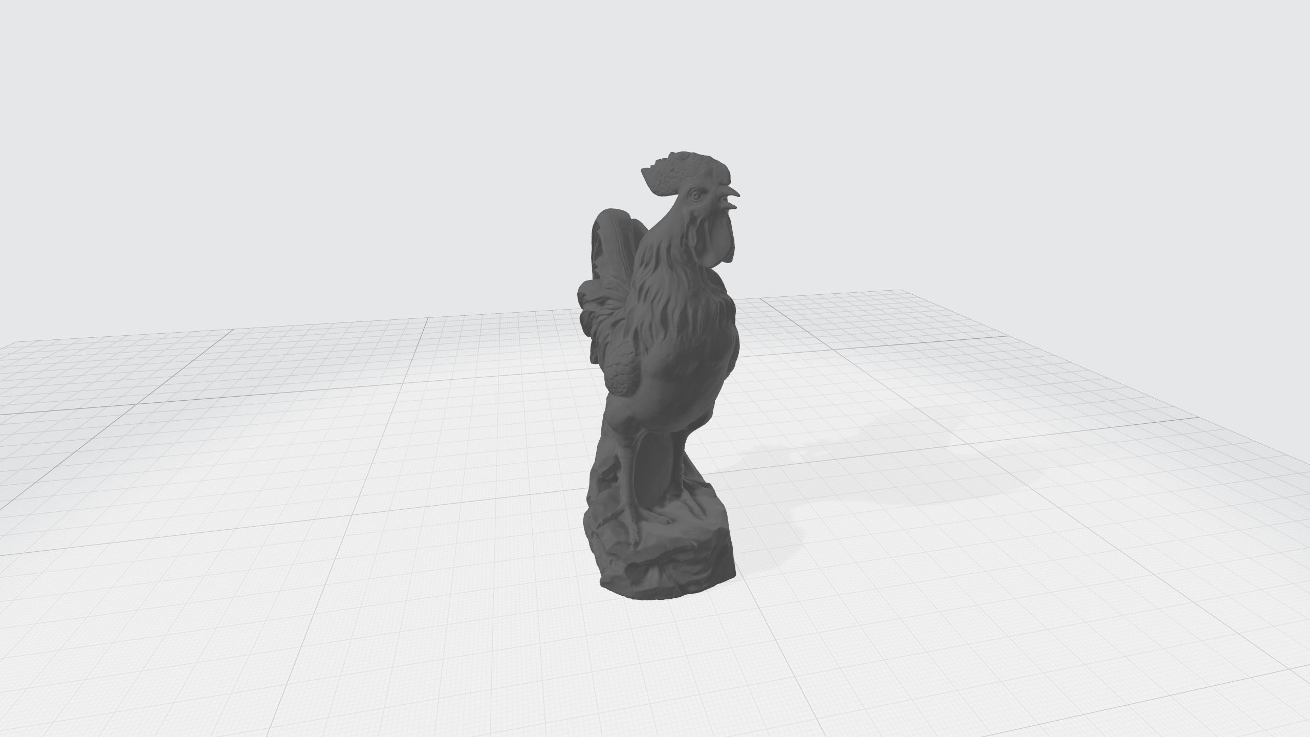 Chinese Zodiac - THE Rooster - 12 Animal Designations 3D Model 3D print model_1