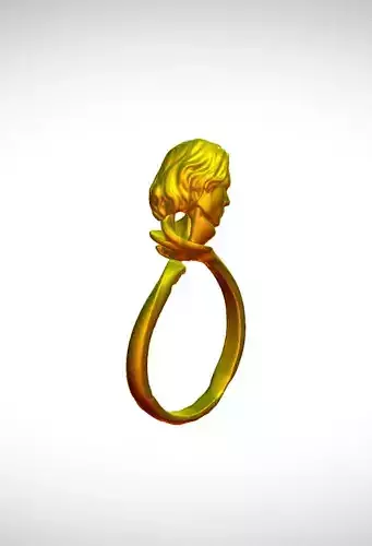 Ring scanned with jewelry scanner Free 3D model