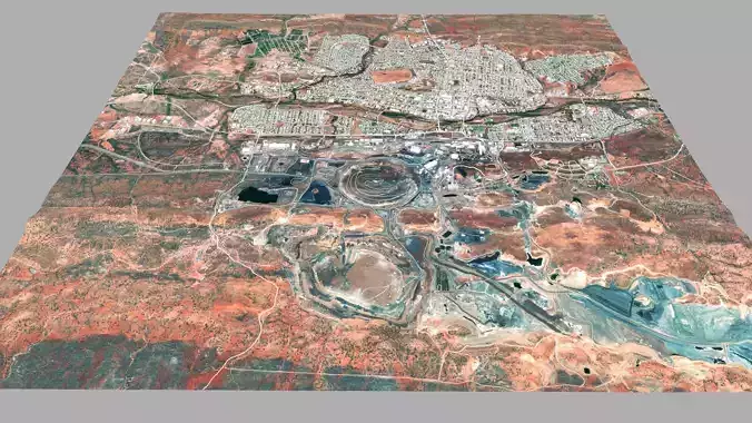 Cityscape  Mount Isa Austaralia