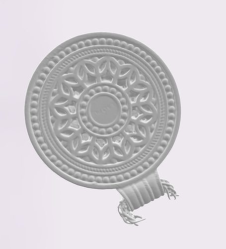 Pendants scanned with jewelry scanner 3D model