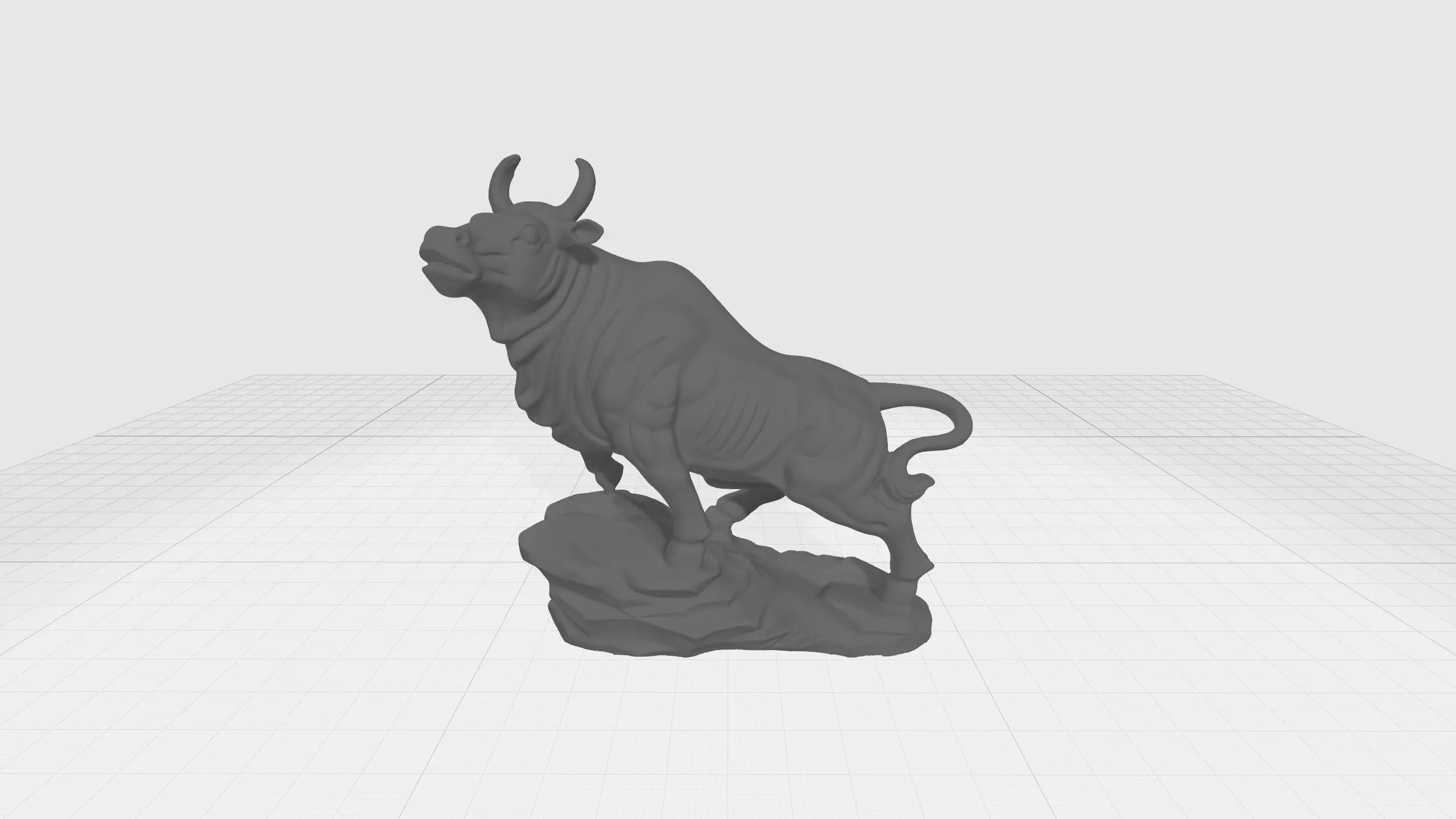 Chinese Zodiac - THE Buffalo - 12 Animal Designations 3D Model 3D print model_0