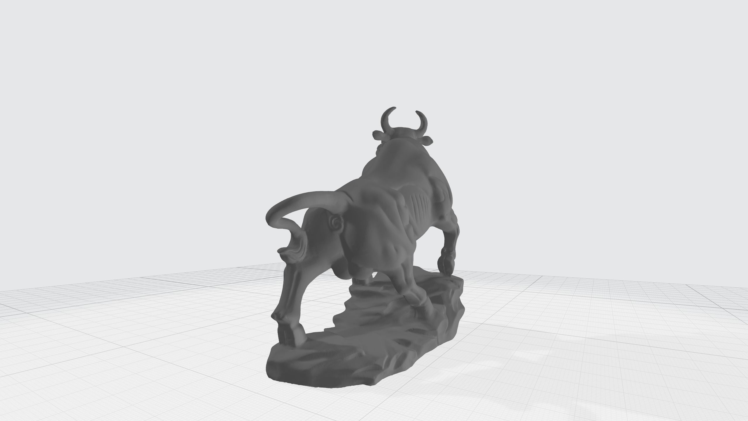 Chinese Zodiac - THE Buffalo - 12 Animal Designations 3D Model 3D print model_2