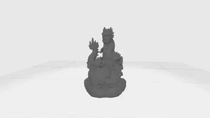 Chinese Zodiac - THE Dragon - 12 Animal Designations 3D Model 3D print model
