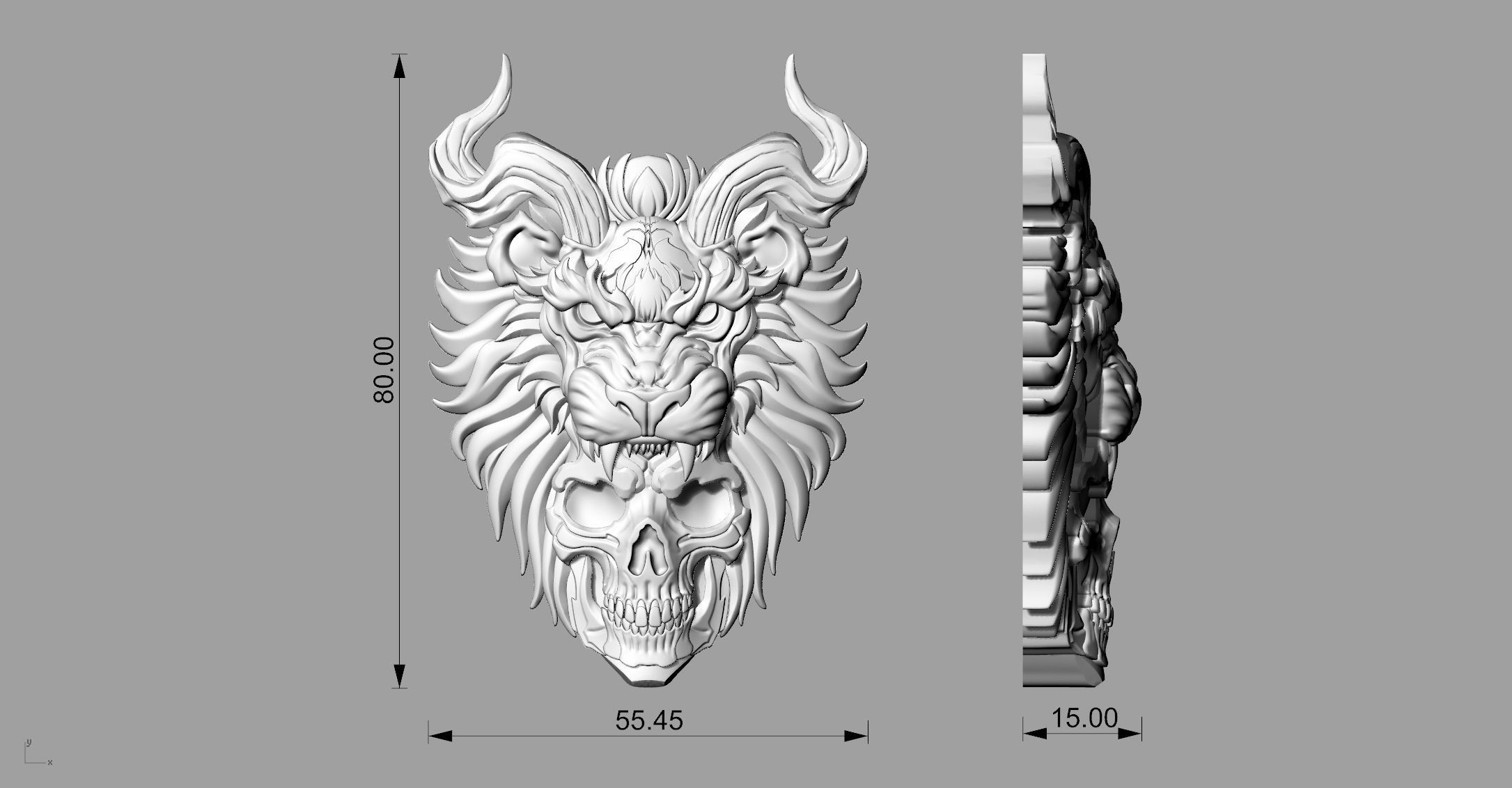 Gold N912 3D print model_5