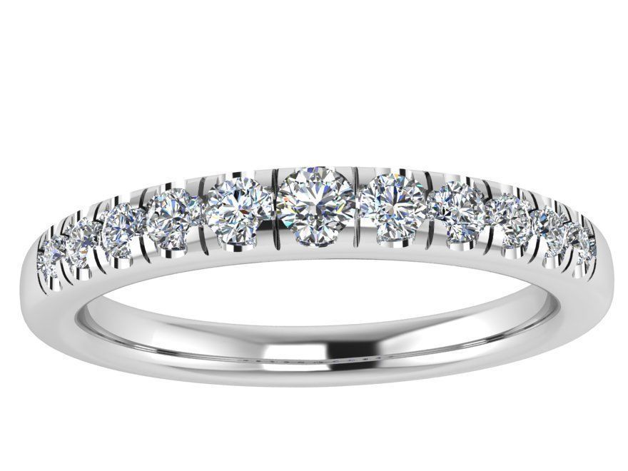 Diamond Band 1583 3D print model_2