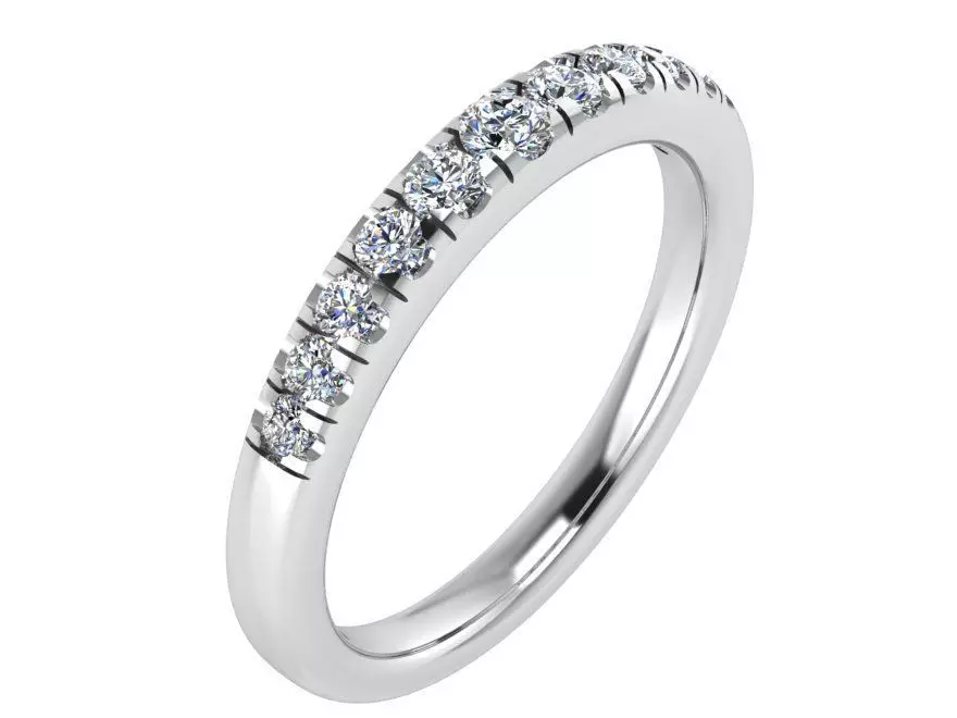 Diamond Band 1583 3D print model_0