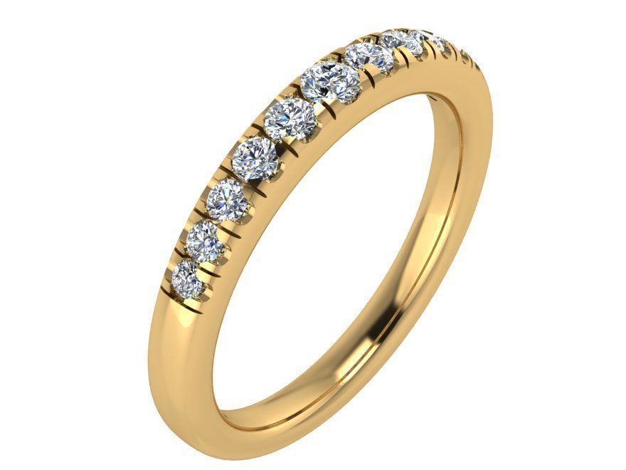 Diamond Band 1583 3D print model_1