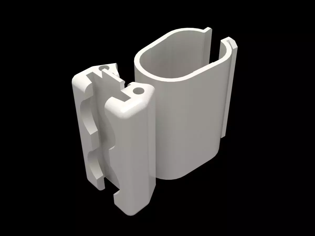 Nasa clamp 3D print model_0