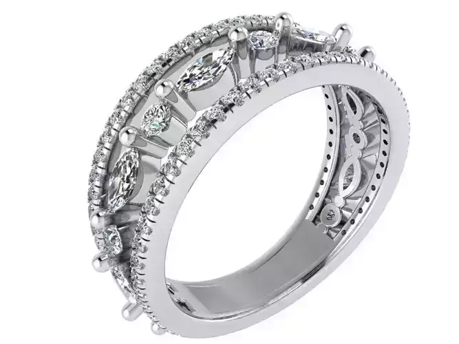 Fashion Diamond Band 1615