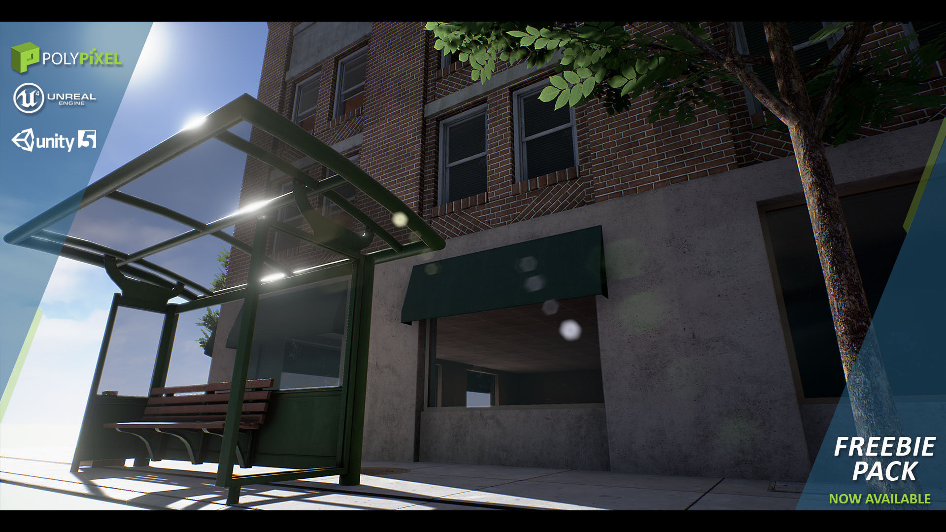 PolyPixel Freebie Pack Free low-poly 3D model_3