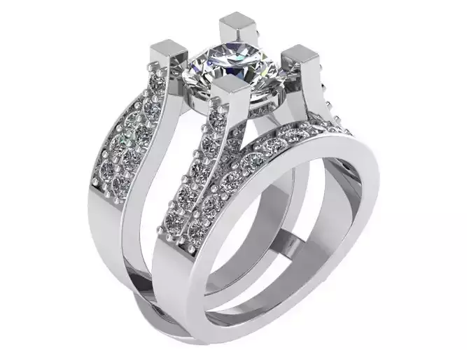 Round Diamond Ring 1621