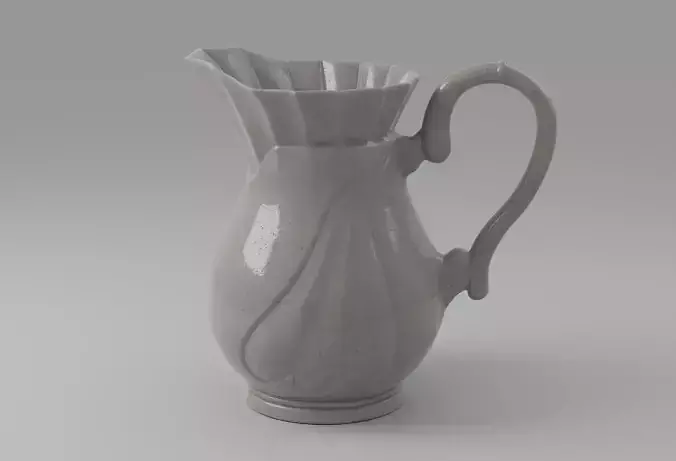 Ceramic Pitcher 3D model