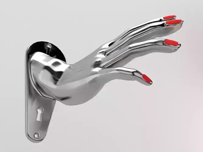 Hand Door 3D print model