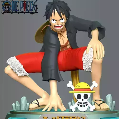 One Piece - Monkey D Luffy 3D print model