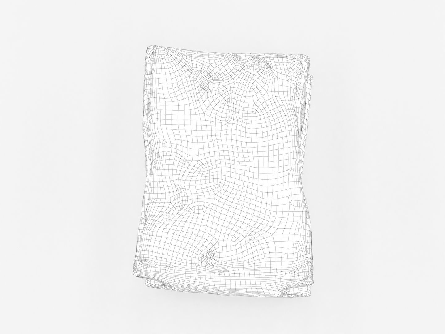 Used Sponge Scourer 3D model_17