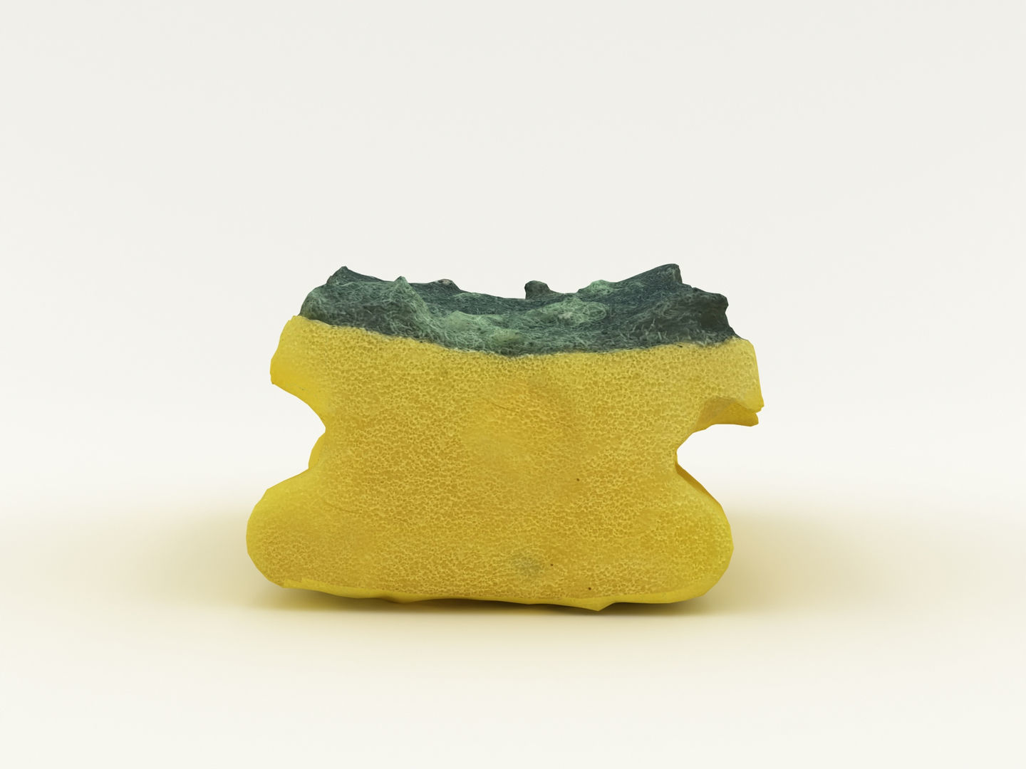 Used Sponge Scourer 3D model_7