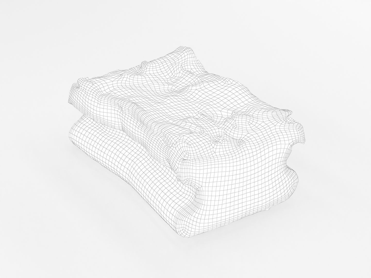 Used Sponge Scourer 3D model_13