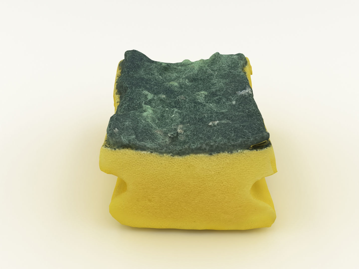 Used Sponge Scourer 3D model_1