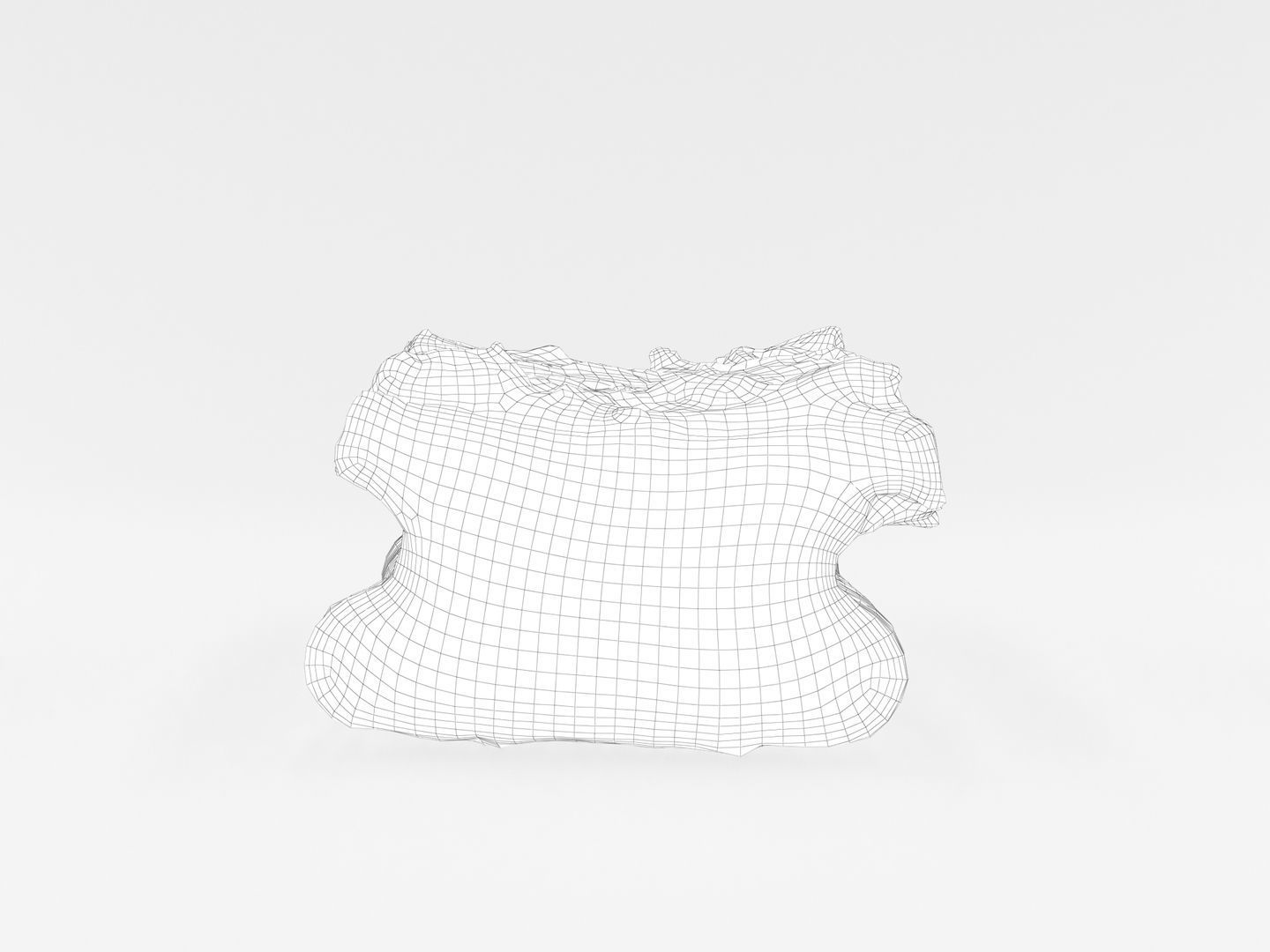 Used Sponge Scourer 3D model_16