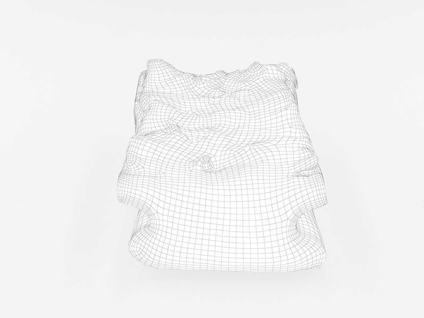 Used Sponge Scourer 3D model_10