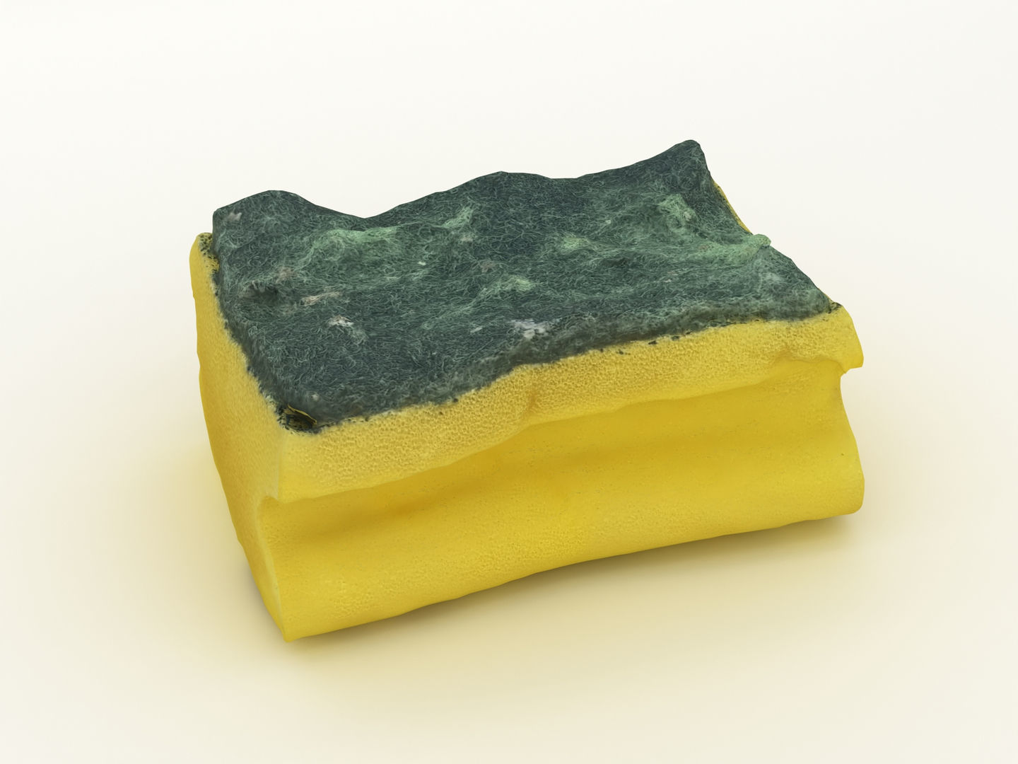 Used Sponge Scourer 3D model_5