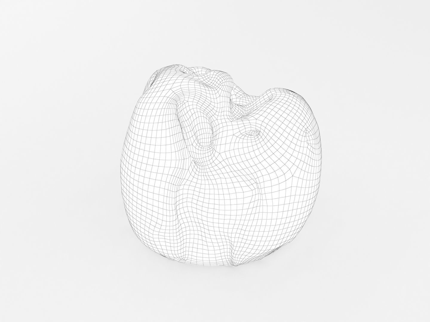 Driftwood walnut 3D model_13