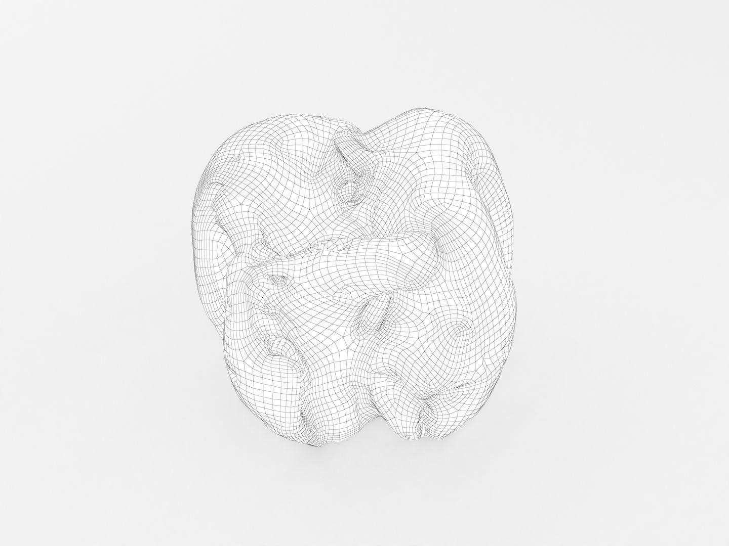 Driftwood walnut 3D model_10