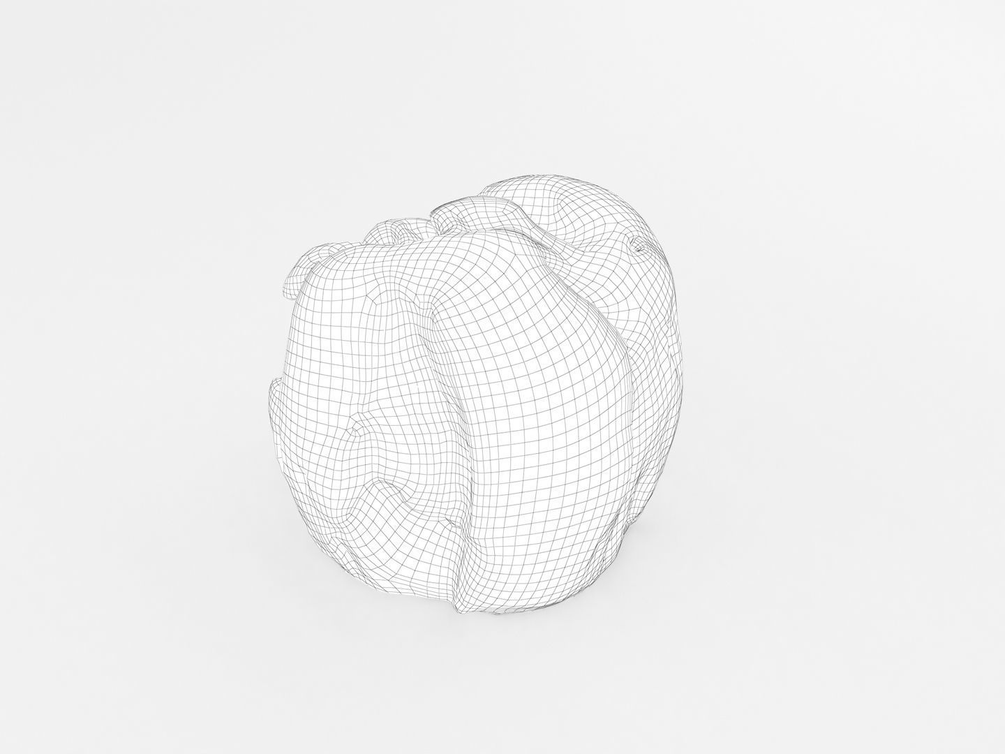 Driftwood walnut 3D model_14