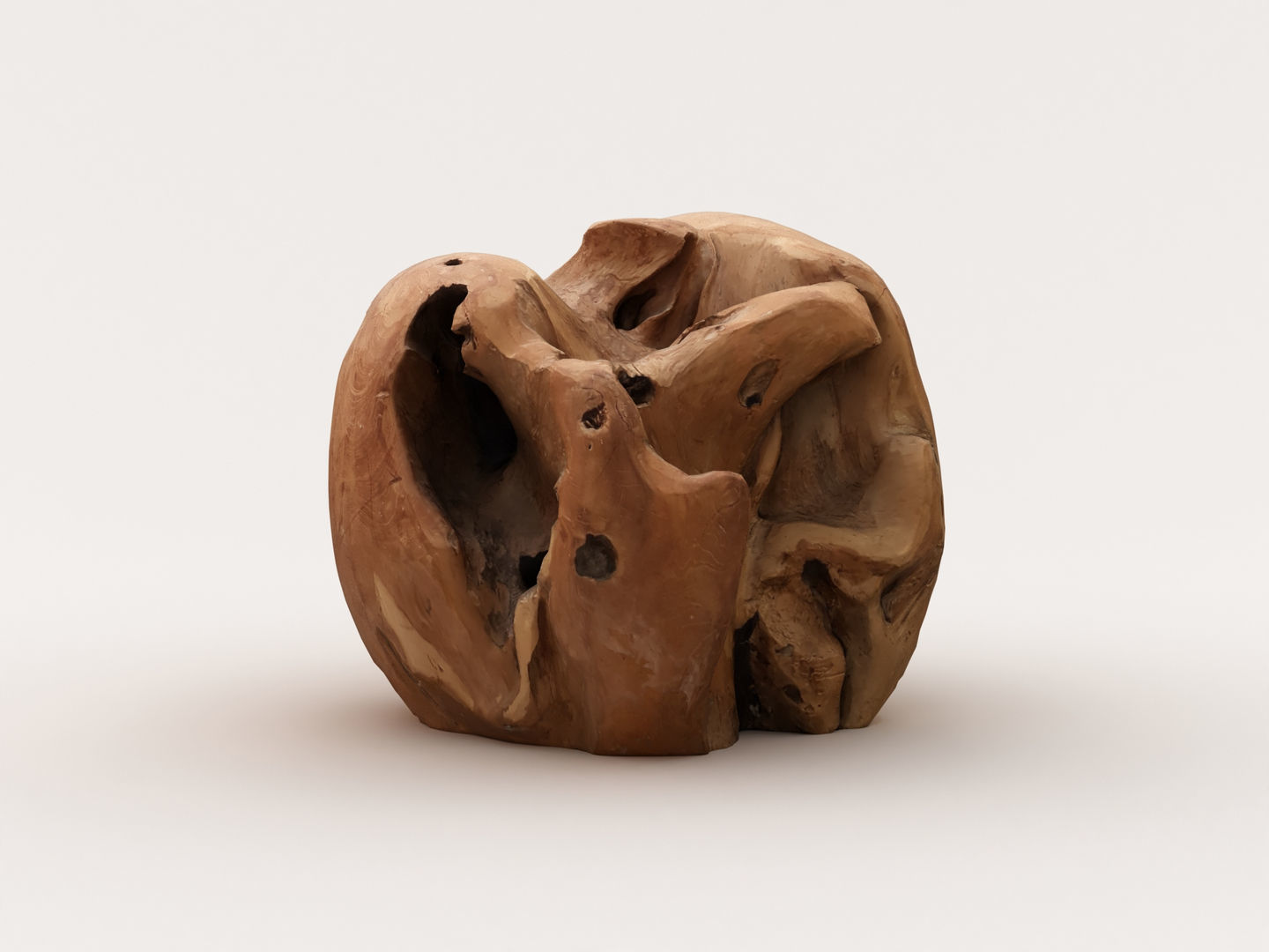 Driftwood walnut 3D model_6