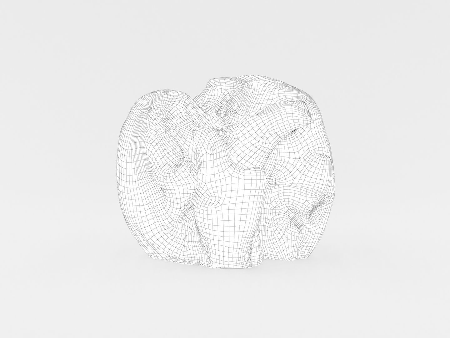 Driftwood walnut 3D model_16