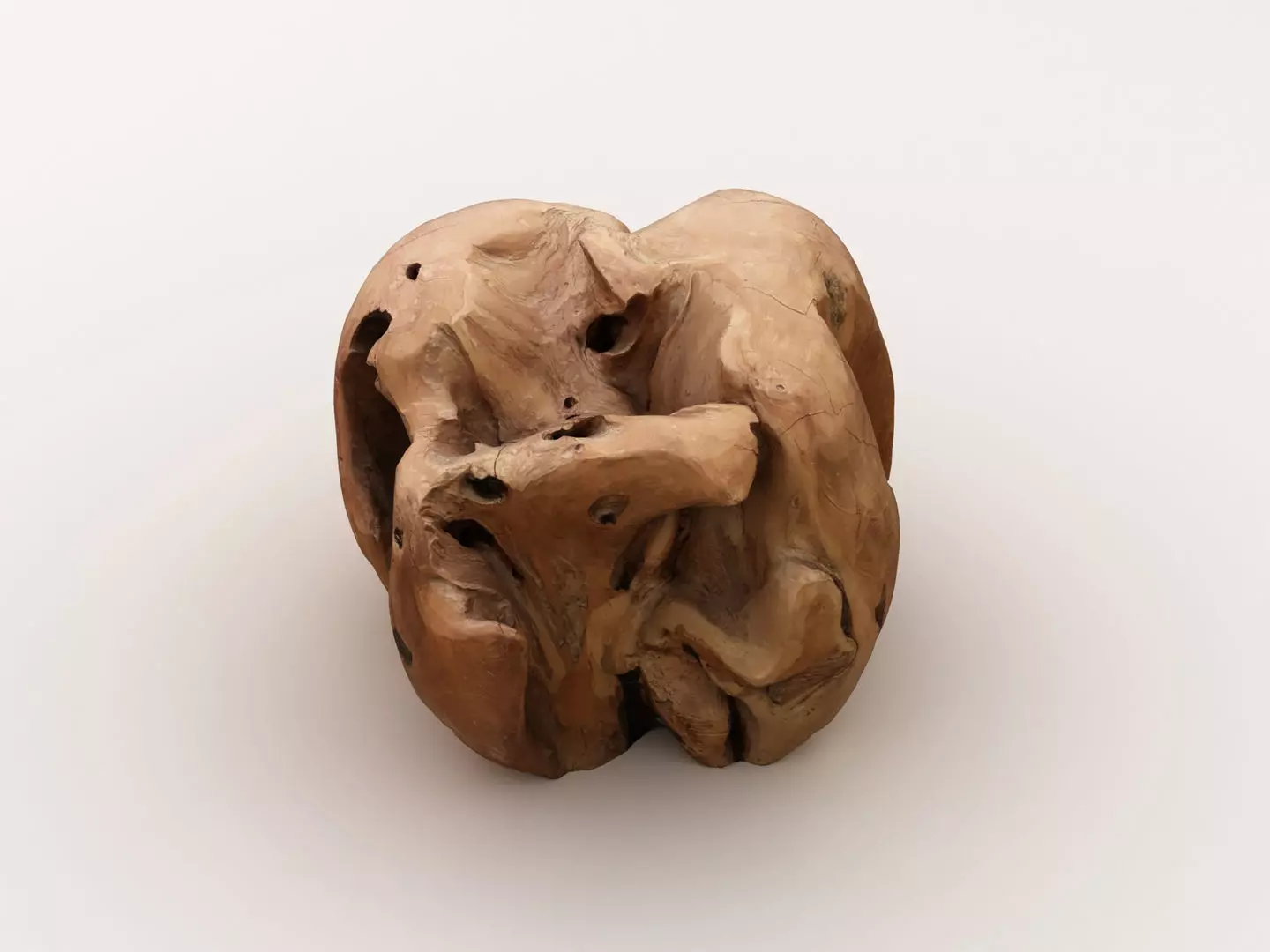 Driftwood walnut 3D model_0