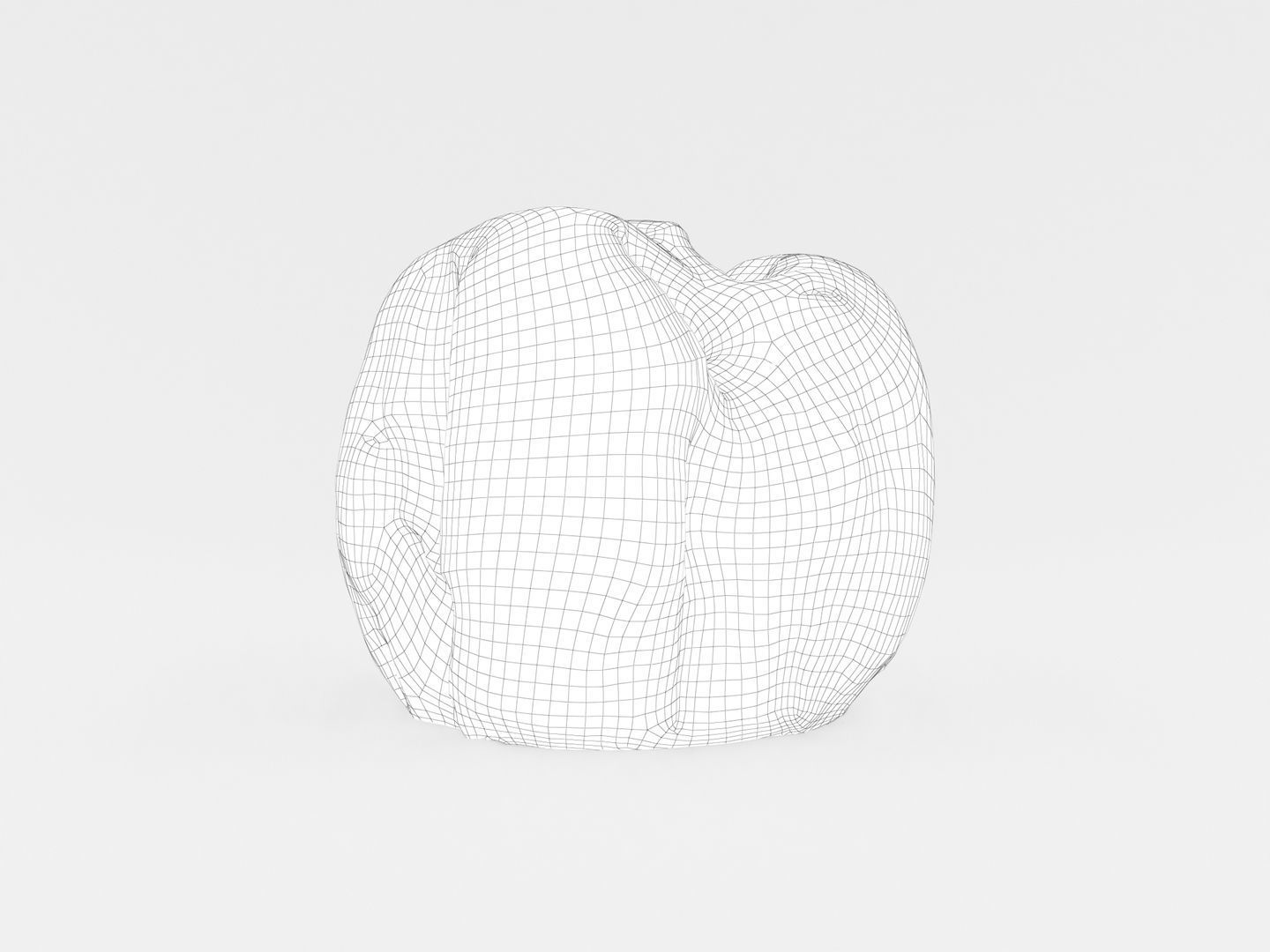 Driftwood walnut 3D model_17